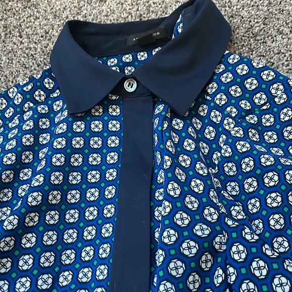 Ann Taylor patterned wrap dress! - Picture 2 of 3